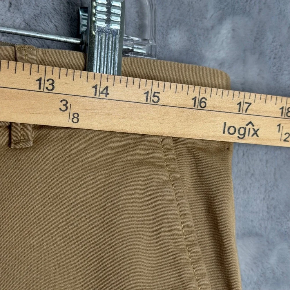 New Gap Broken In Khaki Pants Womens 8 Tan Straight Leg Preppy‎ Business Casual